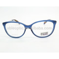 lady acetate optical frames eyewear with colorized tips high quality